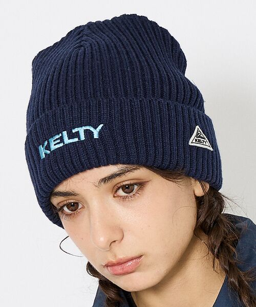 ABAHOUSE / アバハウス ハット | 【KELTY / ケルティ】Embroidery Logo Knit Cap / | 詳細3