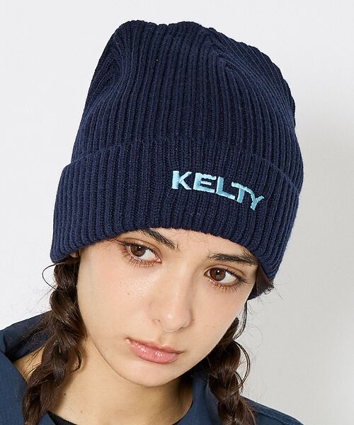 ABAHOUSE / アバハウス ハット | 【KELTY / ケルティ】Embroidery Logo Knit Cap / | 詳細4
