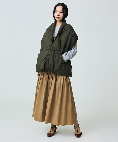 ABAHOUSE / アバハウス マフラー・ショール・スヌード・ストール | 【NENGA/ナンガ】DOWN PONCHO MUFFLER/マフラー/ダウン/ | 詳細4