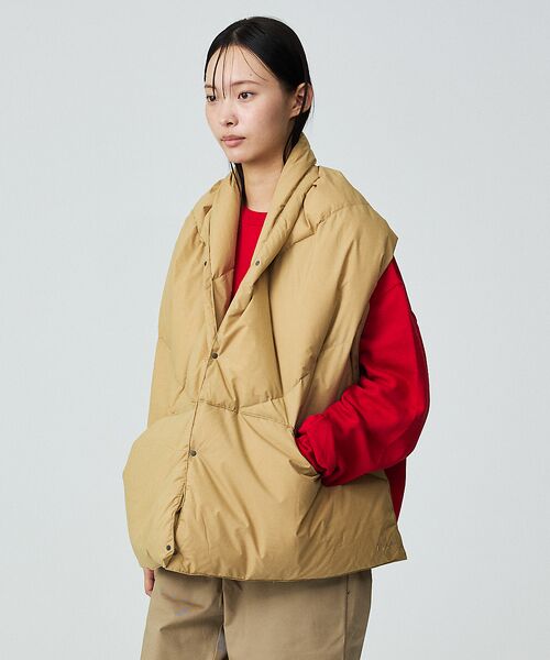 ABAHOUSE / アバハウス マフラー・ショール・スヌード・ストール | 【NENGA/ナンガ】DOWN PONCHO MUFFLER/マフラー/ダウン/ | 詳細7