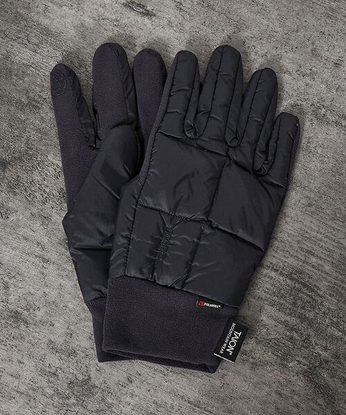 ABAHOUSE / アバハウス 手袋 | 【TAION / タイオン】マウンテン ライトダウングローブ/防寒/フリース/ユ | 詳細1