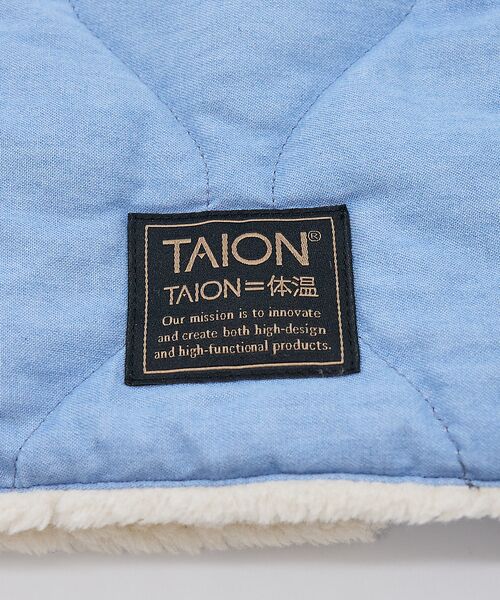 ABAHOUSE / アバハウス マフラー・ショール・スヌード・ストール | 【TAION / タイオン】ミリタリー リバーシブル ダウンネックウォーマー/リ | 詳細9