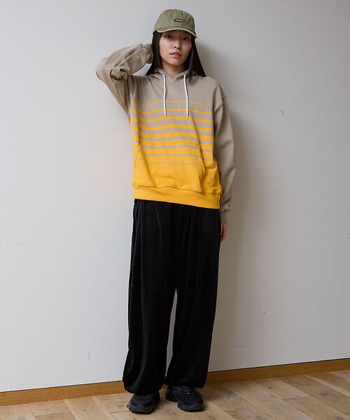 ABAHOUSE / アバハウス パーカー | BARBARIAN 12ozHEAVY WEIGHTパーカー/ボーダー/ユニセッ | 詳細5