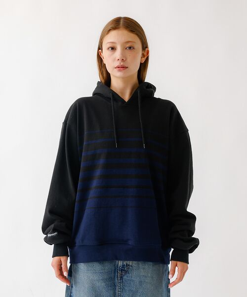 ABAHOUSE / アバハウス パーカー | BARBARIAN 12ozHEAVY WEIGHTパーカー/ボーダー/ユニセッ | 詳細8