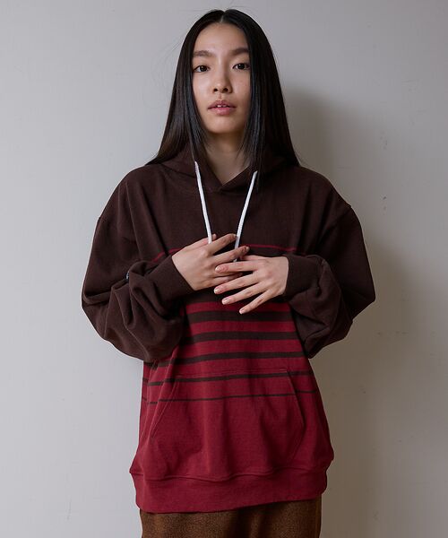 ABAHOUSE / アバハウス パーカー | BARBARIAN 12ozHEAVY WEIGHTパーカー/ボーダー/ユニセッ | 詳細18