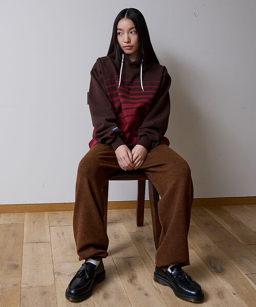 ABAHOUSE / アバハウス パーカー | BARBARIAN 12ozHEAVY WEIGHTパーカー/ボーダー/ユニセッ | 詳細21