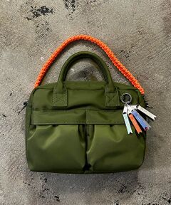 ABAHOUSE / アバハウス ボストンバッグ | 【cheek / チーク】W pocket 3way boston / ダブルポ