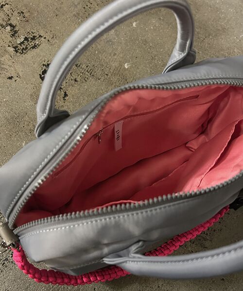 ABAHOUSE / アバハウス ボストンバッグ | 【cheek / チーク】W pocket 3way boston / ダブルポ | 詳細4