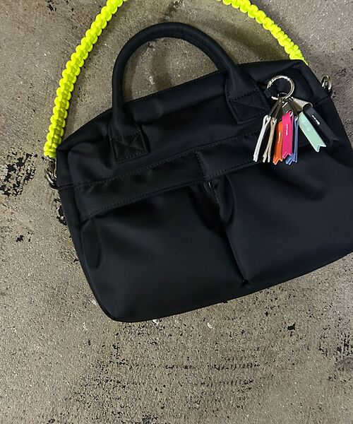 ABAHOUSE / アバハウス ボストンバッグ | 【cheek / チーク】W pocket 3way boston / ダブルポ | 詳細7