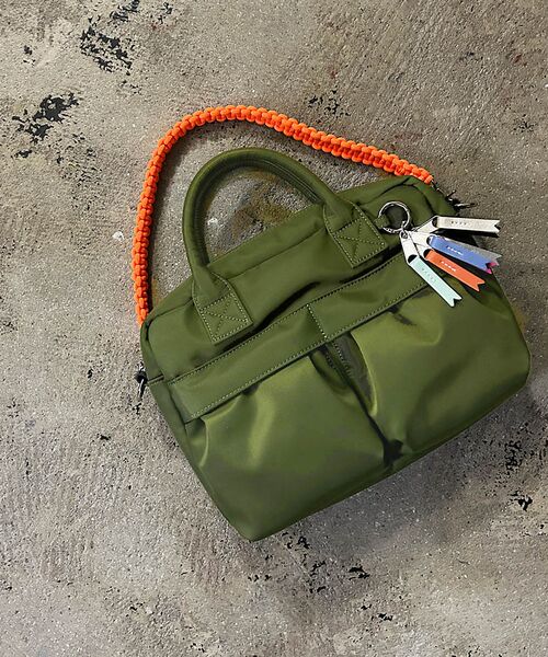 ABAHOUSE / アバハウス ボストンバッグ | 【cheek / チーク】W pocket 3way boston / ダブルポ | 詳細15