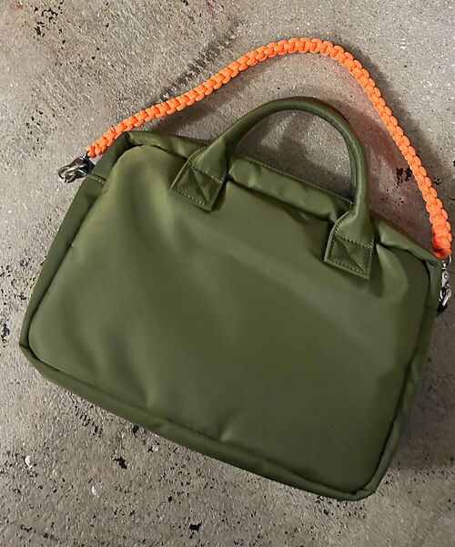 ABAHOUSE / アバハウス ボストンバッグ | 【cheek / チーク】W pocket 3way boston / ダブルポ | 詳細17