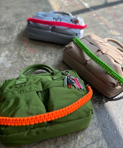 ABAHOUSE / アバハウス ボストンバッグ | 【cheek / チーク】W pocket 3way boston / ダブルポ | 詳細19