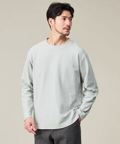 ABAHOUSE / アバハウス Tシャツ | ダブルジャージ 鹿の子 プルオーバー