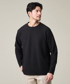 ABAHOUSE / アバハウス Tシャツ | ダブルジャージ 鹿の子 プルオーバー