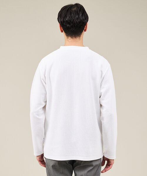 ABAHOUSE / アバハウス Tシャツ | ダブルジャージ 鹿の子 プルオーバー | 詳細3