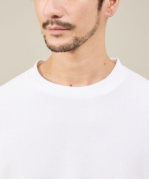 ABAHOUSE / アバハウス Tシャツ | ダブルジャージ 鹿の子 プルオーバー | 詳細4