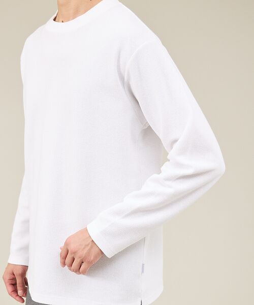 ABAHOUSE / アバハウス Tシャツ | ダブルジャージ 鹿の子 プルオーバー | 詳細5