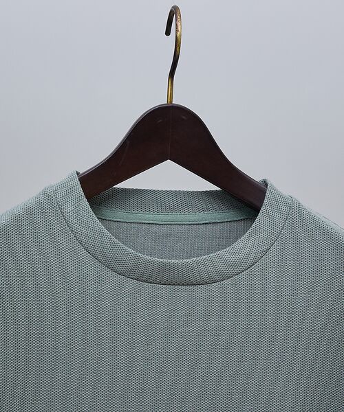 ABAHOUSE / アバハウス Tシャツ | ダブルジャージ 鹿の子 プルオーバー | 詳細14