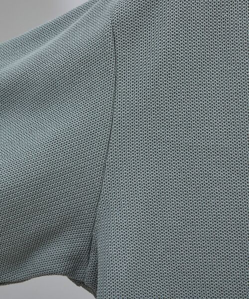 ABAHOUSE / アバハウス カーディガン・ボレロ | ダブルジャージ 鹿の子 ワンボタンカーディガン | 詳細6