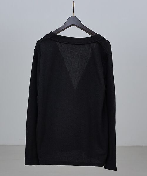 ABAHOUSE / アバハウス カーディガン・ボレロ | ダブルジャージ 鹿の子 ワンボタンカーディガン | 詳細10