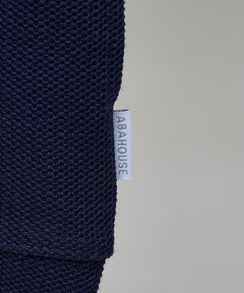 ABAHOUSE / アバハウス パーカー | ダブルジャージ 鹿の子 ジップパーカー | 詳細13