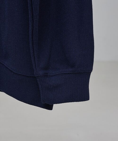 ABAHOUSE / アバハウス パーカー | ダブルジャージ 鹿の子 ジップパーカー | 詳細14