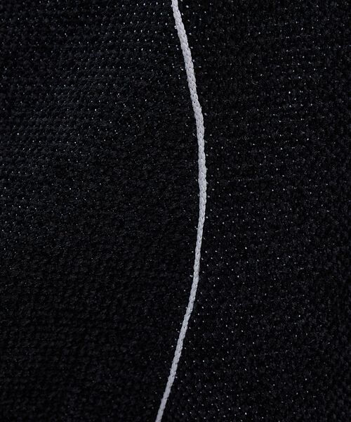 ABAHOUSE / アバハウス ニット・セーター | ダブルフェイス モールカノコ プルオーバー ライン切替えニット | 詳細18