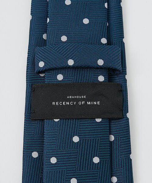ABAHOUSE / アバハウス ネクタイ | 【ウォッシャブル】ドットヘリンボン ネクタイ | 詳細6