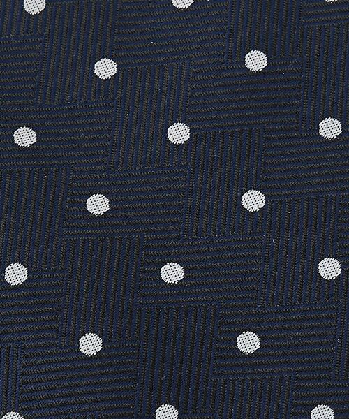 ABAHOUSE / アバハウス ネクタイ | 【ウォッシャブル】ドットヘリンボン ネクタイ | 詳細8