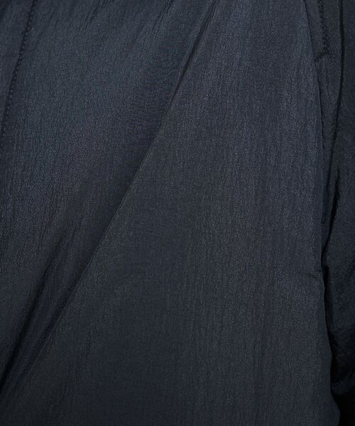 ABAHOUSE / アバハウス ステンカラーコート | ワッシャーナイロン 中綿パデットコート / Padded Half Coat / | 詳細18