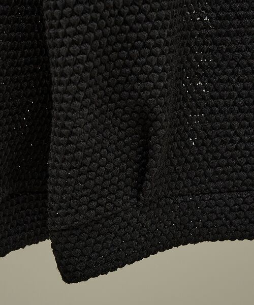 ABAHOUSE / アバハウス パーカー | シェルニット ダブルジップパーカー | 詳細13