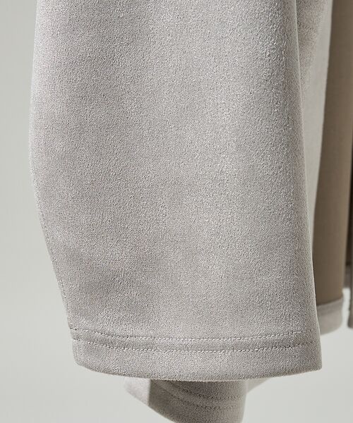 ABAHOUSE / アバハウス カーディガン・ボレロ | 【セットアップ対応】ネオスエード ジャケット カーディガン / ダンボールニット | 詳細4