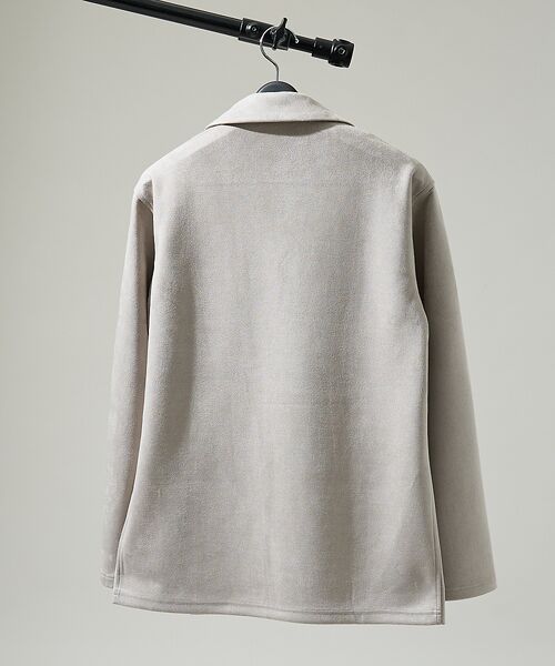 ABAHOUSE / アバハウス カーディガン・ボレロ | 【セットアップ対応】ネオスエード ジャケット カーディガン / ダンボールニット | 詳細5