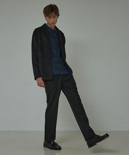 ABAHOUSE / アバハウス カーディガン・ボレロ | 【セットアップ対応】ネオスエード ジャケット カーディガン / ダンボールニット | 詳細18