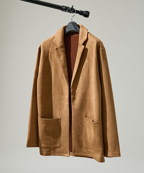 ABAHOUSE / アバハウス カーディガン・ボレロ | 【セットアップ対応】ネオスエード ジャケット カーディガン / ダンボールニット | 詳細22