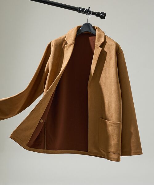 ABAHOUSE / アバハウス カーディガン・ボレロ | 【セットアップ対応】ネオスエード ジャケット カーディガン / ダンボールニット | 詳細23