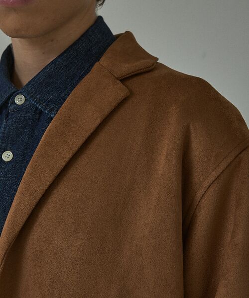 ABAHOUSE / アバハウス カーディガン・ボレロ | 【セットアップ対応】ネオスエード ジャケット カーディガン / ダンボールニット | 詳細26