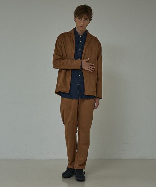 ABAHOUSE / アバハウス カーディガン・ボレロ | 【セットアップ対応】ネオスエード ジャケット カーディガン / ダンボールニット | 詳細27