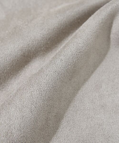 ABAHOUSE / アバハウス ブルゾン | 【セットアップ対応】ネオスエード ライダースジャケット / ダンボールニット | 詳細2