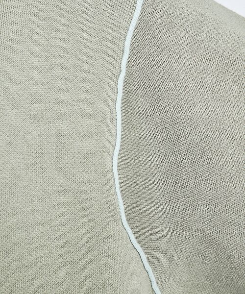 ABAHOUSE / アバハウス ニット・セーター | 【リバーシブルカラー】14Gコットン ニットスウェット / クルーネックプルオー | 詳細5
