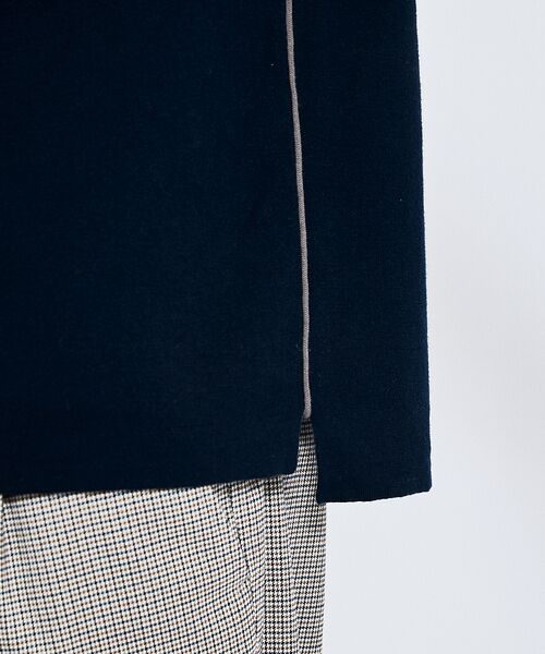 ABAHOUSE / アバハウス ニット・セーター | 【リバーシブルカラー】14Gコットン ニットスウェット / クルーネックプルオー | 詳細23