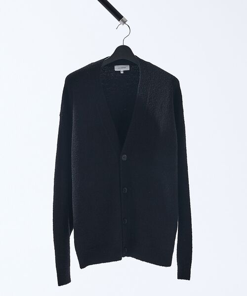 ABAHOUSE / アバハウス カーディガン・ボレロ | ウールミックス ブークレーニット カーディガン | 詳細16