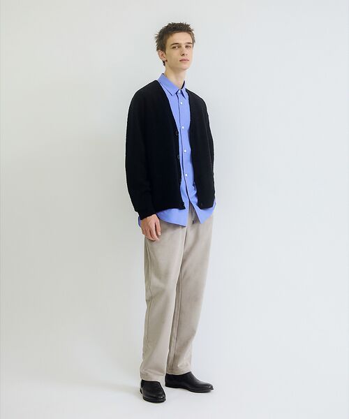 ABAHOUSE / アバハウス カーディガン・ボレロ | ウールミックス ブークレーニット カーディガン | 詳細19