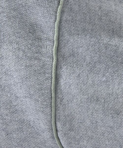 ABAHOUSE / アバハウス パーカー | 【リバーシブルカラー】14Gコットン ニット ZIPパーカー | 詳細1