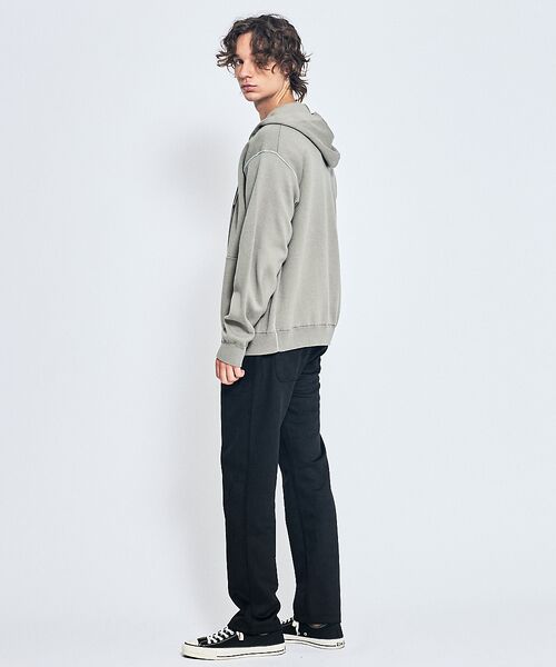 ABAHOUSE / アバハウス パーカー | 【リバーシブルカラー】14Gコットン ニット ZIPパーカー | 詳細10