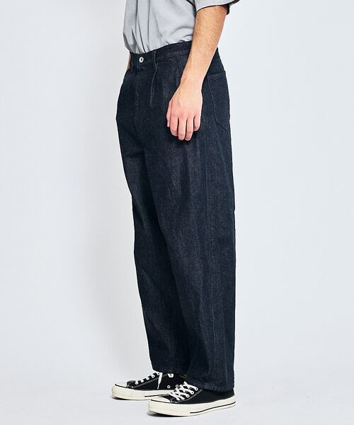 ABAHOUSE / アバハウス デニムパンツ | 【ウォッシュ加工】12.5oz デニム パンツ / カーブデニム | 詳細1