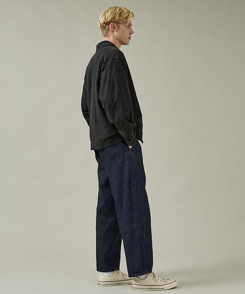 ABAHOUSE / アバハウス デニムパンツ | 【ウォッシュ加工】12.5oz デニム パンツ / カーブデニム | 詳細12