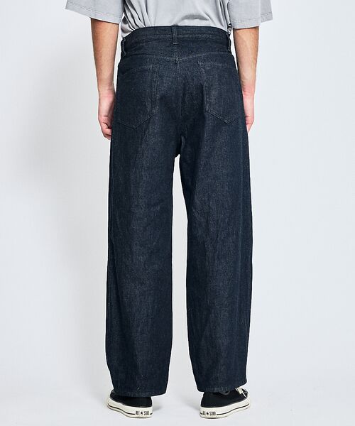 ABAHOUSE / アバハウス デニムパンツ | 【ウォッシュ加工】12.5oz デニム パンツ / カーブデニム | 詳細2