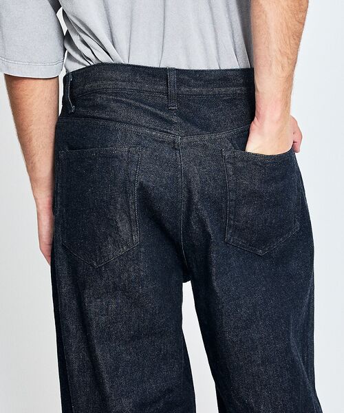 ABAHOUSE / アバハウス デニムパンツ | 【ウォッシュ加工】12.5oz デニム パンツ / カーブデニム | 詳細3