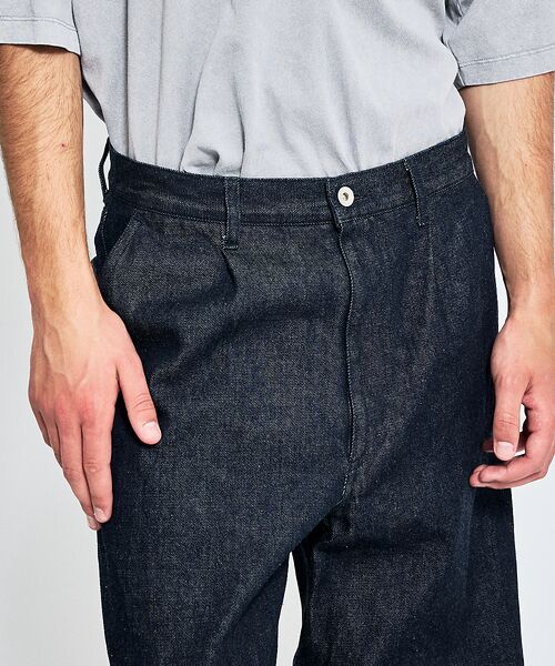 ABAHOUSE / アバハウス デニムパンツ | 【ウォッシュ加工】12.5oz デニム パンツ / カーブデニム | 詳細4